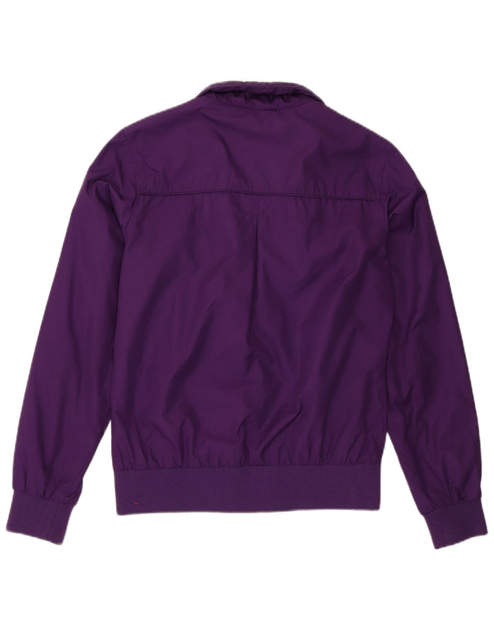 Champion Damen Bomberjacke UK 14 Medium Lila Polyester