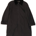 VINTAGE Womens Overcoat IT 48 XL Black Vintage Vintage and Second-Hand Vintage from Messina Hembry 