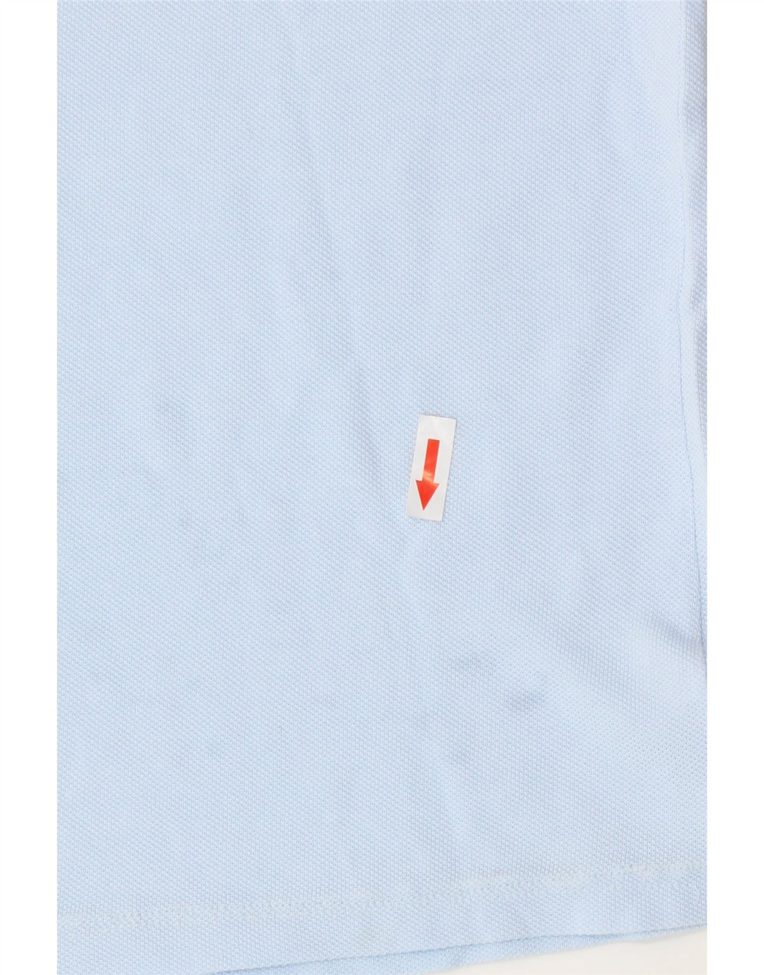 Lacoste Damen Crop T-Shirt Top Größe 42 Große blaue Baumwolle