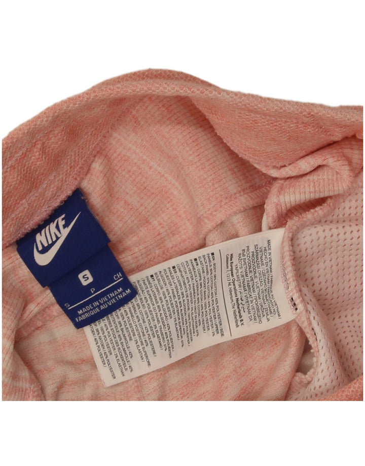 Nike Herren-Sportshorts, klein, rosa, gestreift, Baumwolle