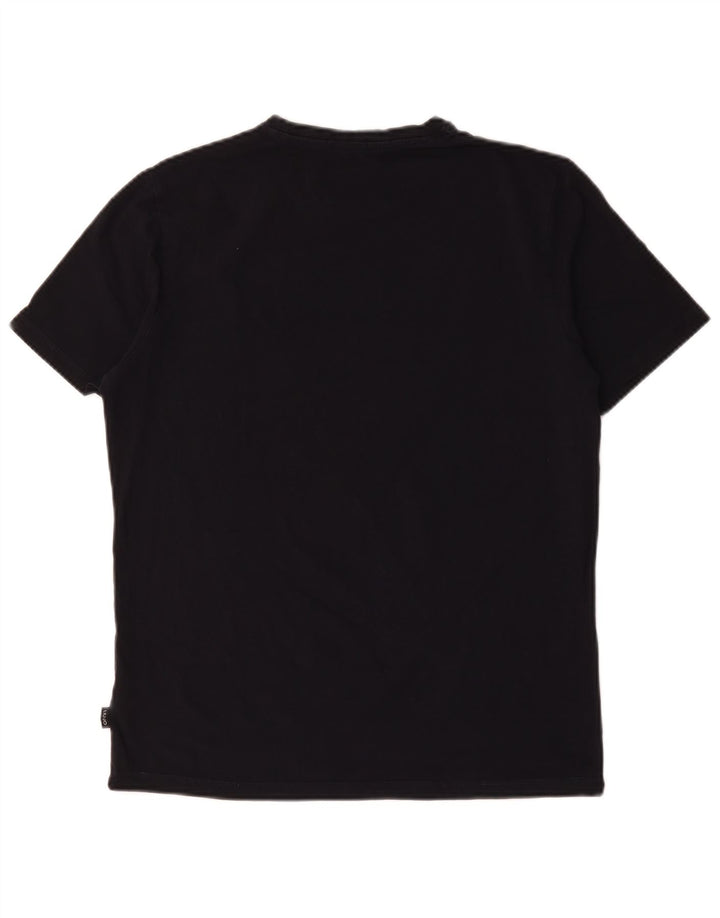 Liu Jo Herren T-Shirt Top Large Marineblau Baumwolle