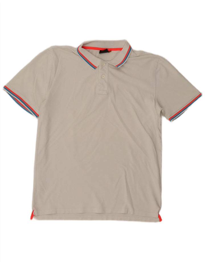 Sundek Herren-Poloshirt XL, weiße Baumwolle