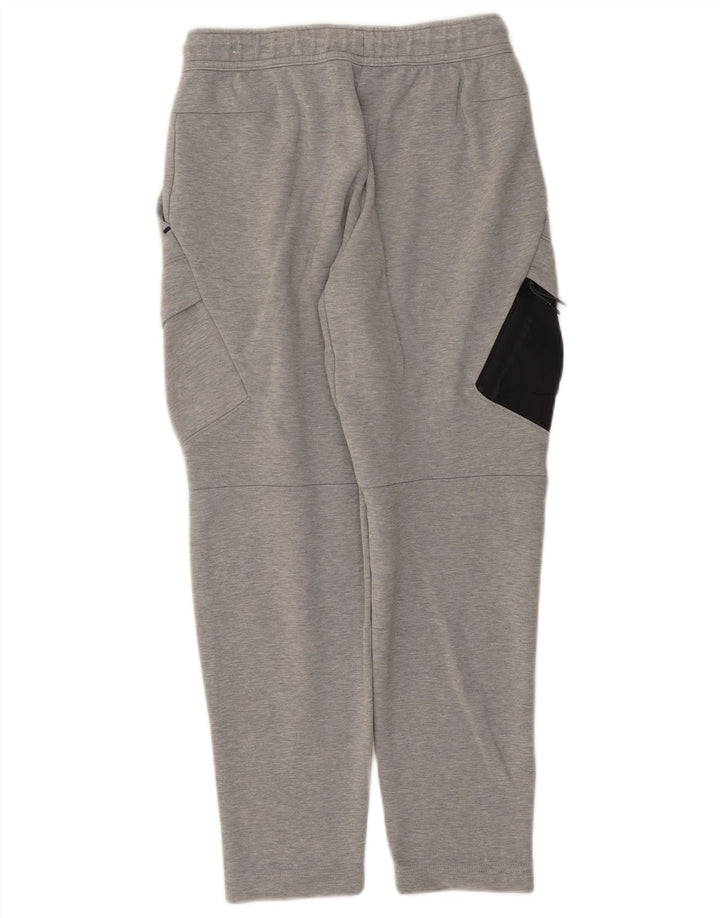Nike Herren Cargo-Trainingshose, Größe S, Grau, Colourblock-Baumwolle