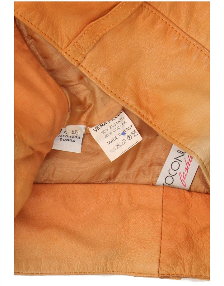 Coconuda Damen Freizeitshorts IT 46 Large W36 Orange Tie Dye