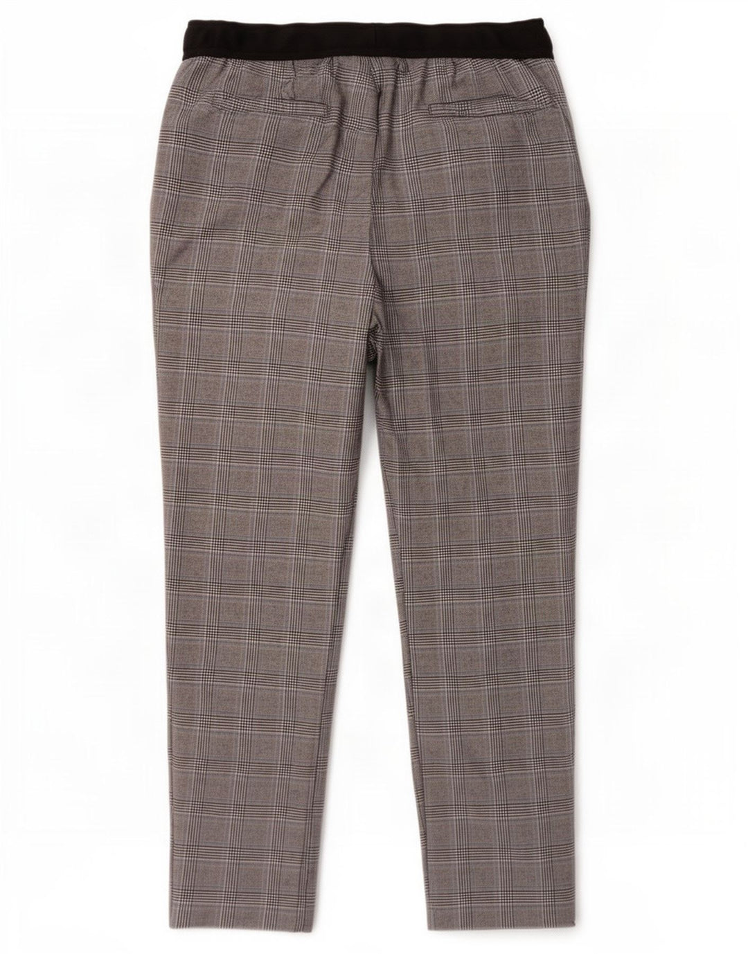Zara Damen Slim Chino-Hose XL W38 L27 Grauer Hahnentritt