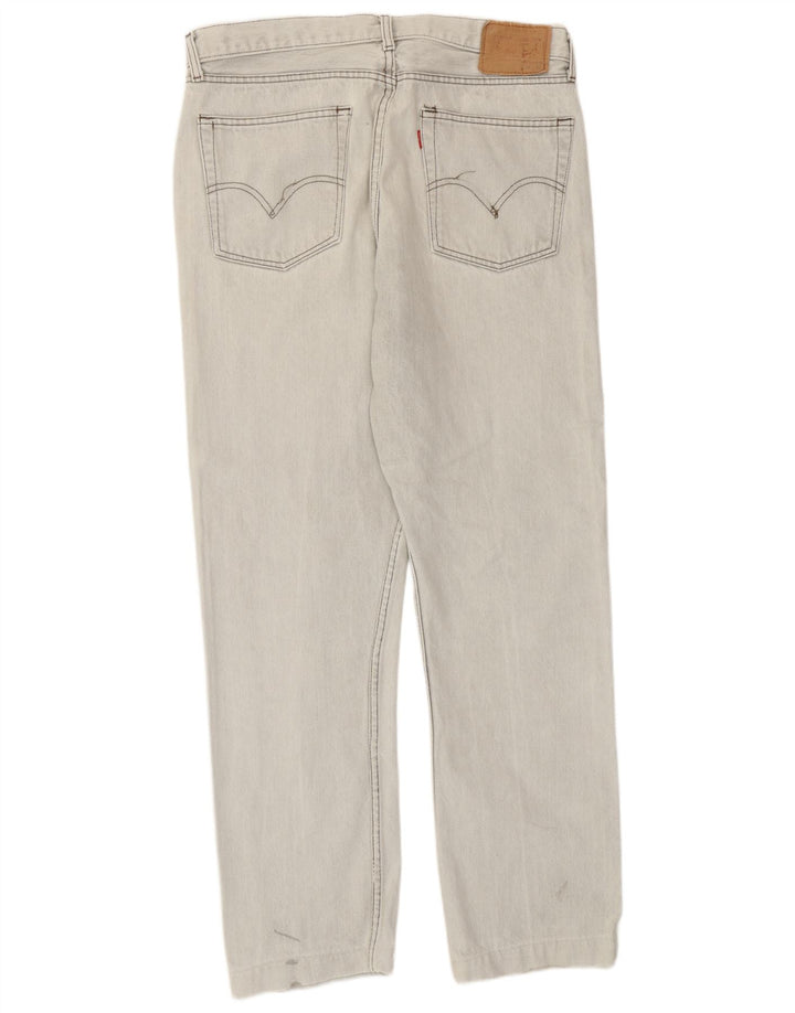 Levi's Herren 505 Straight Jeans W38 L30 Grau