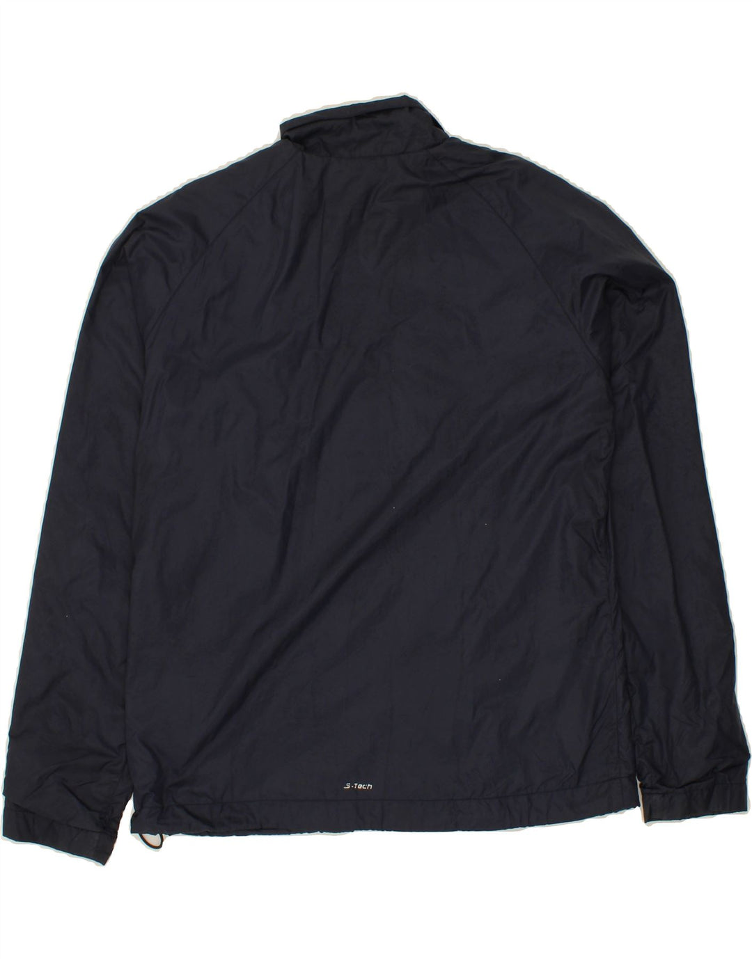SERGIO TACCHINI Womens Tracksuit Top Jacket IT 48 XL Navy Blue Polyester Vintage Sergio Tacchini and Second-Hand Sergio Tacchini from Messina Hembry 