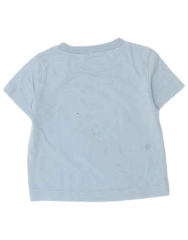 Nike Baby-Jungen-T-Shirt mit Grafik, 9–12 Monate, blaue Baumwolle