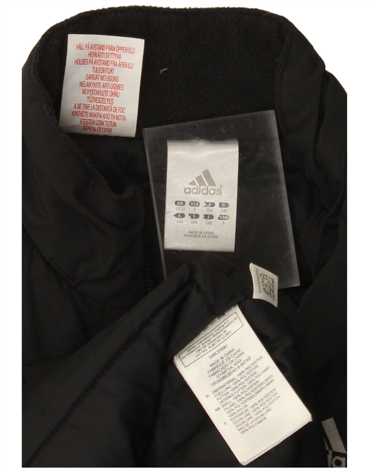ADIDAS Grafische Windjacke für Jungen, 9–10 Jahre, Schwarz, Farbblock