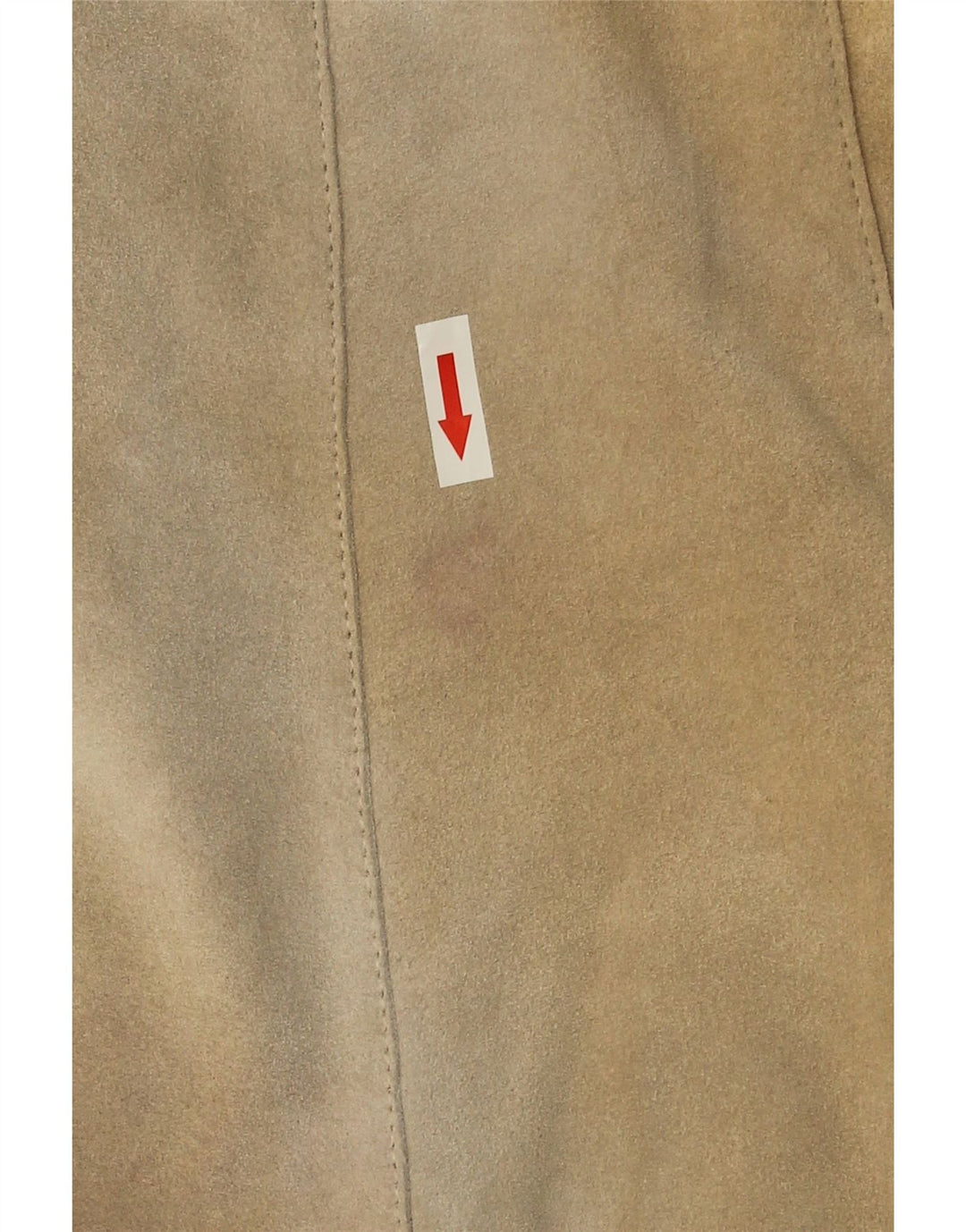 Jet Plane Damen Wildledermantel IT 42 Mittelbeiges Leder
