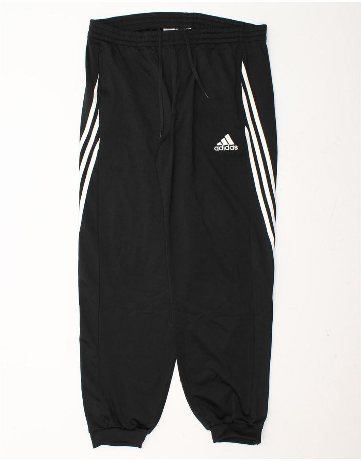 ADIDAS Herren-Trainingshose, Jogginghose, Größe L, Schwarz, Polyester
