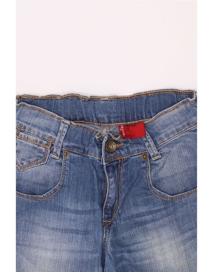 Levi's Jungen-Jeansshorts, 9–10 Jahre, W22, blaue Baumwolle