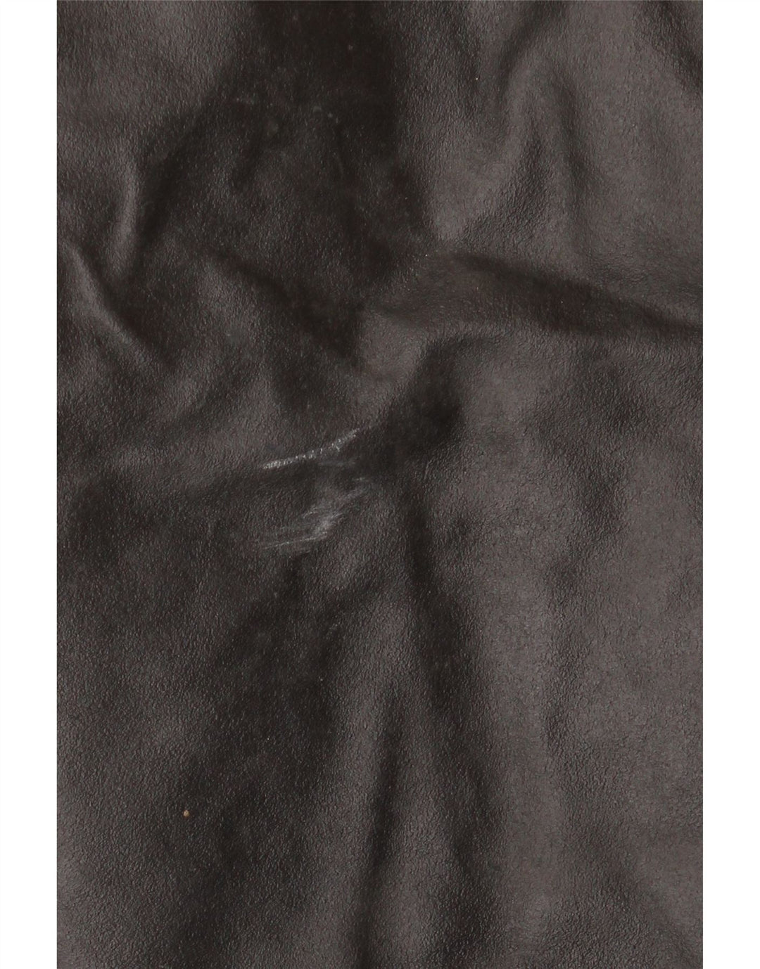 VINTAGE Herren Leder-Racer-Jacke IT 48 Mittelschwarzes Colourblock-Leder