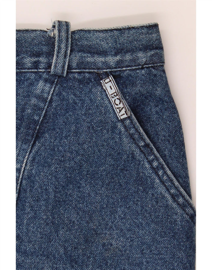 VINTAGE Womens Denim Skirt W28 Medium  Blue Vintage Vintage and Second-Hand Vintage from Messina Hembry 
