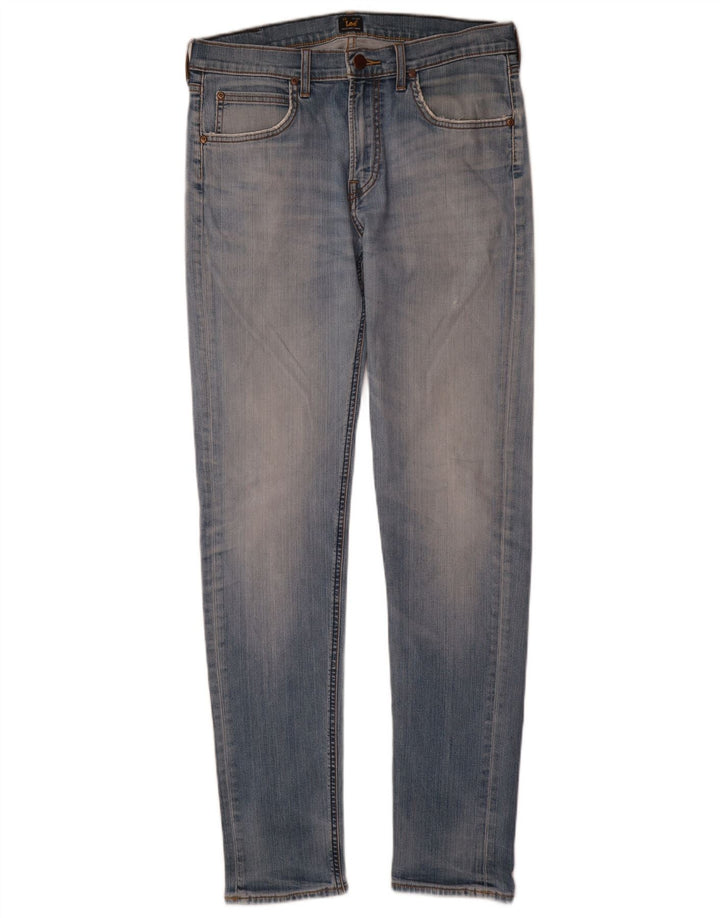 Lee Herren Arvin Slim Jeans W31 L34 Blaue Baumwolle