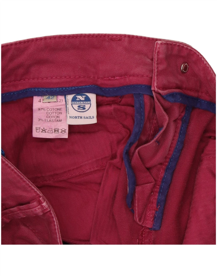 North Sails Damen Stretch Slim Jeans IT 42 Medium W30 L31 Rosa Baumwolle