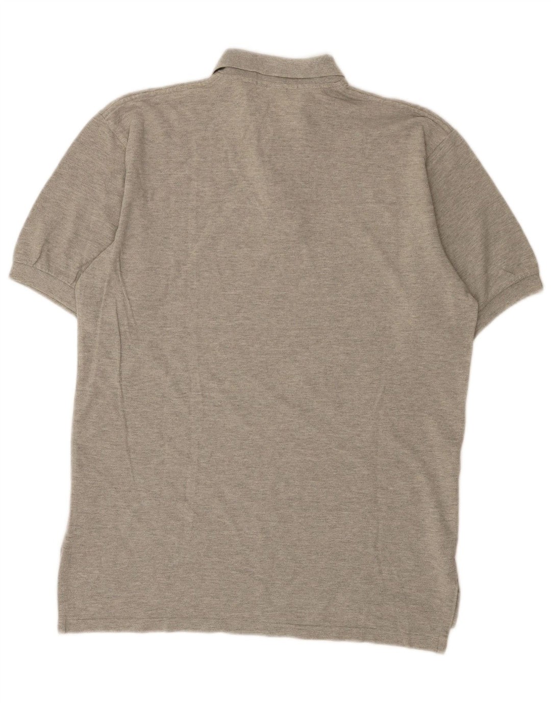 Polo Ralph Lauren Herren-Poloshirt aus mittelgrauer Baumwolle