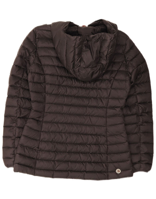 Colmar Damen Wattierte Jacke mit Kapuze IT 40 XS Schwarz Nylon