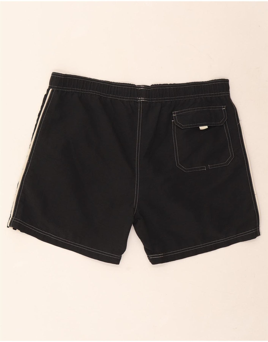 Vintage Herren Badeshorts Groß Schwarz