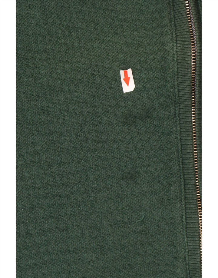 Belfe & Belfe Herren-Trainingsanzug-Oberteil, Jacke, 2XL, grüne Baumwolle