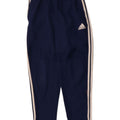 ADIDAS Mens Tracksuit Trousers Medium  Navy Blue Polyester