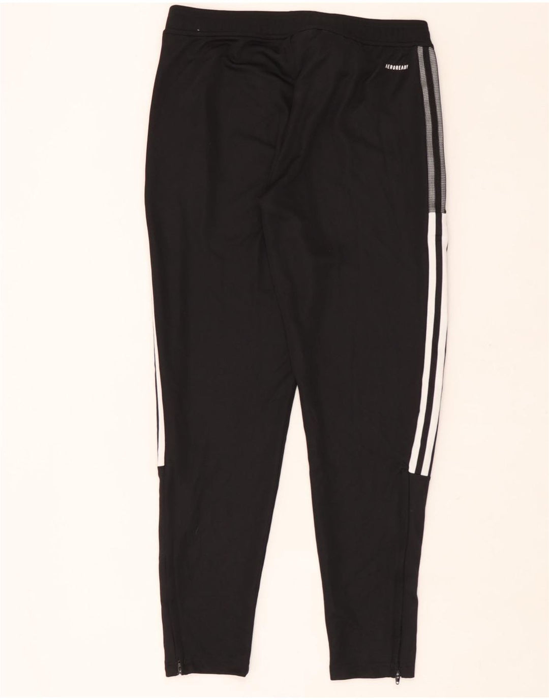 Adidas Damen Aeroready Trainingshose UK 12/14 Mittelschwarzes Polyester
