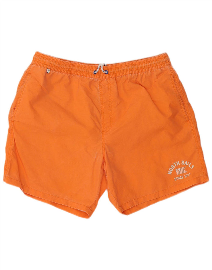 NORTH SAILS Herren Badeshorts Large Orange Polyamid