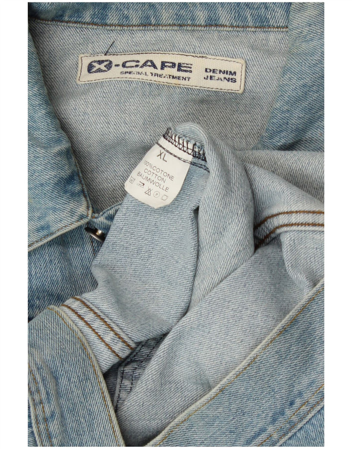 X-CAPE Womens Denim Jacket UK 18 XL Blue Cotton