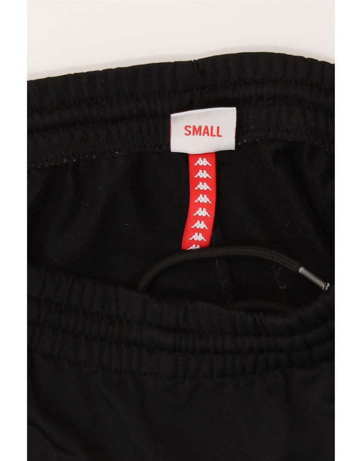 Kappa Womens Graphic Trainingshose UK 10 Small Schwarz Polyester