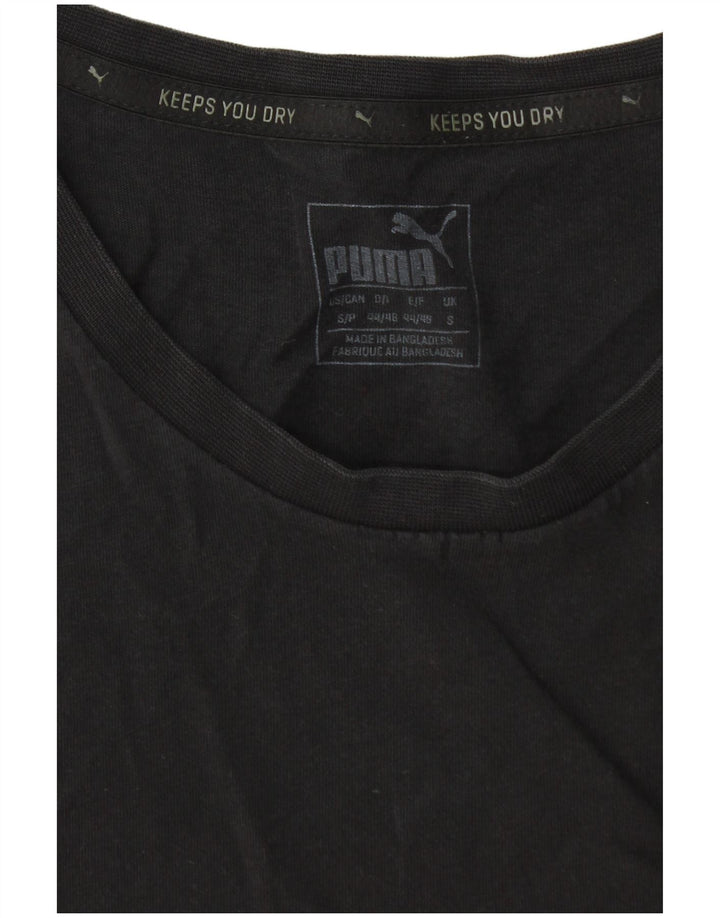 Puma Herren T-Shirt Top Small Schwarz
