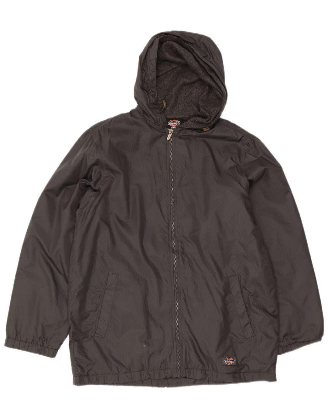 Dickies Herren-Windbreakerjacke mit Kapuze, UK 36, Größe S, grau, Polyester