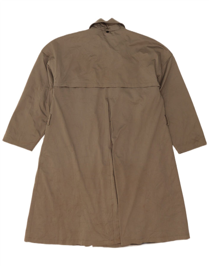 Zara Herren Trenchcoat UK 36 Small Khaki Polyester