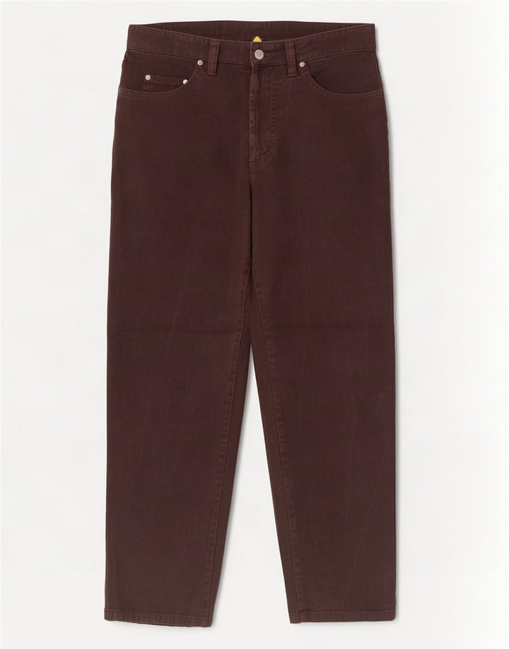 Camel Active Herren Tapered Jeans W31 L31 Braune Baumwolle