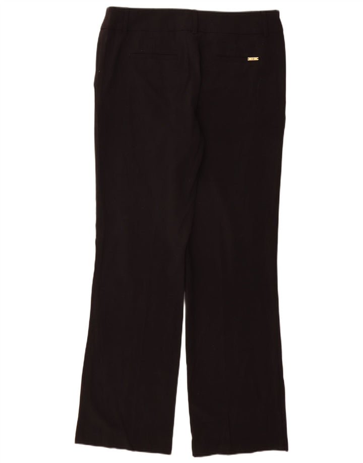 Calvin Klein Damen Bootcut Freizeithose US 8 Medium W28 L32 Schwarz