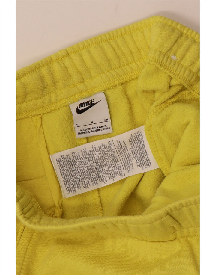 Nike Herren-Trainingshose, Jogginghose, Größe S, gelbe Baumwolle