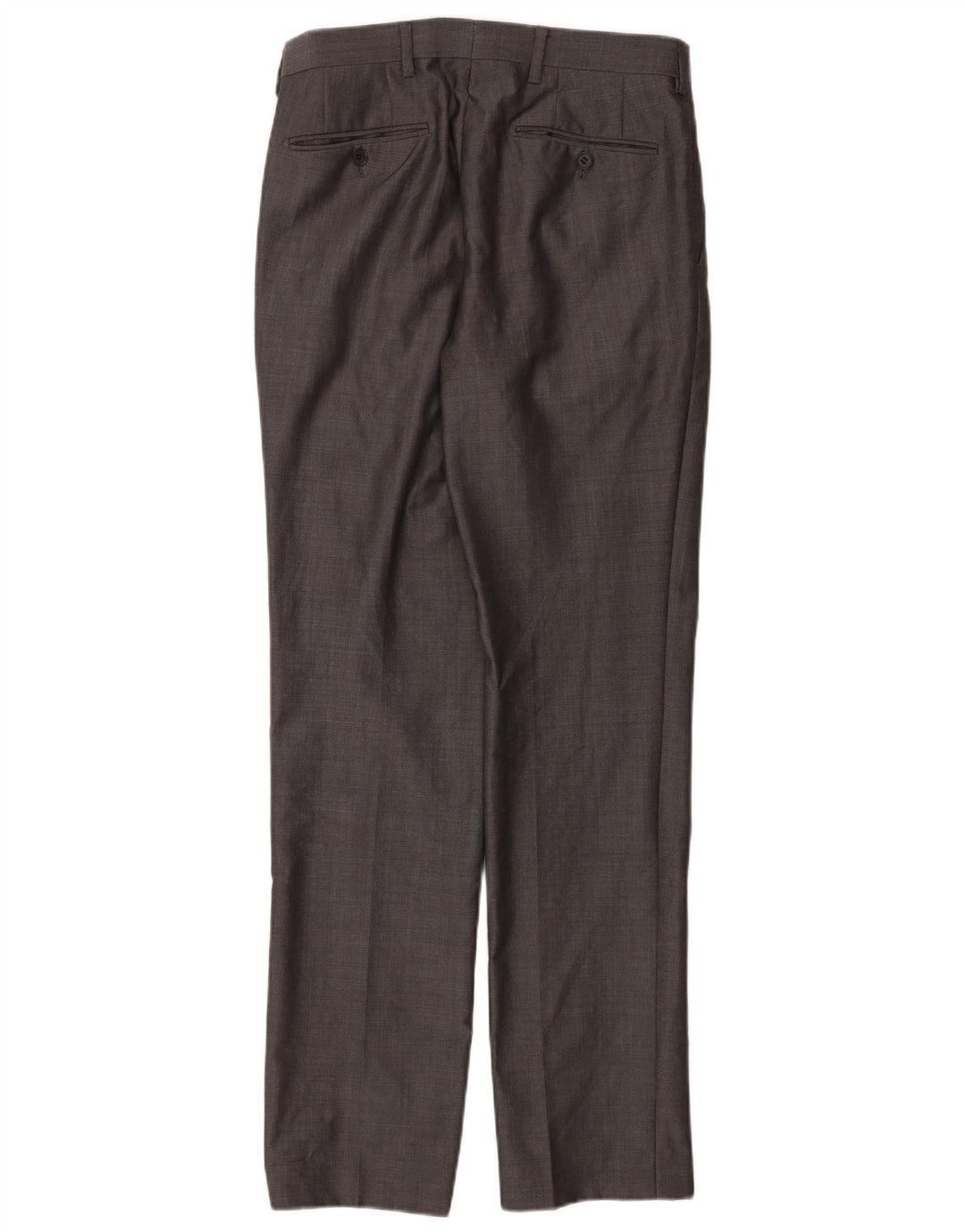 Marks & Spencer Herren Autograph Gerade Anzughose W30 L33 Graue Wolle