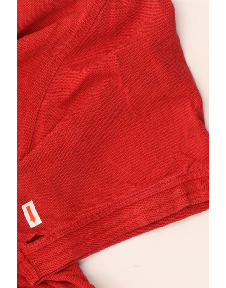 LEVI'S Mens Polo Shirt XL Red Cotton Vintage Levi's and Second-Hand Levi's from Messina Hembry 