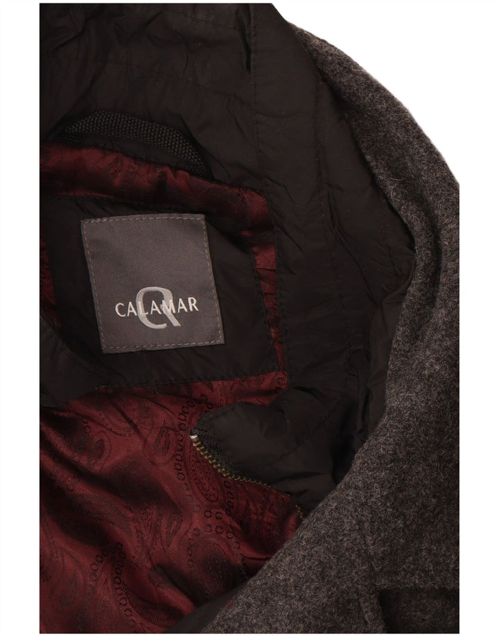 CALAMAR Herren Utility Jacke IT 56 3XL Graue Wolle