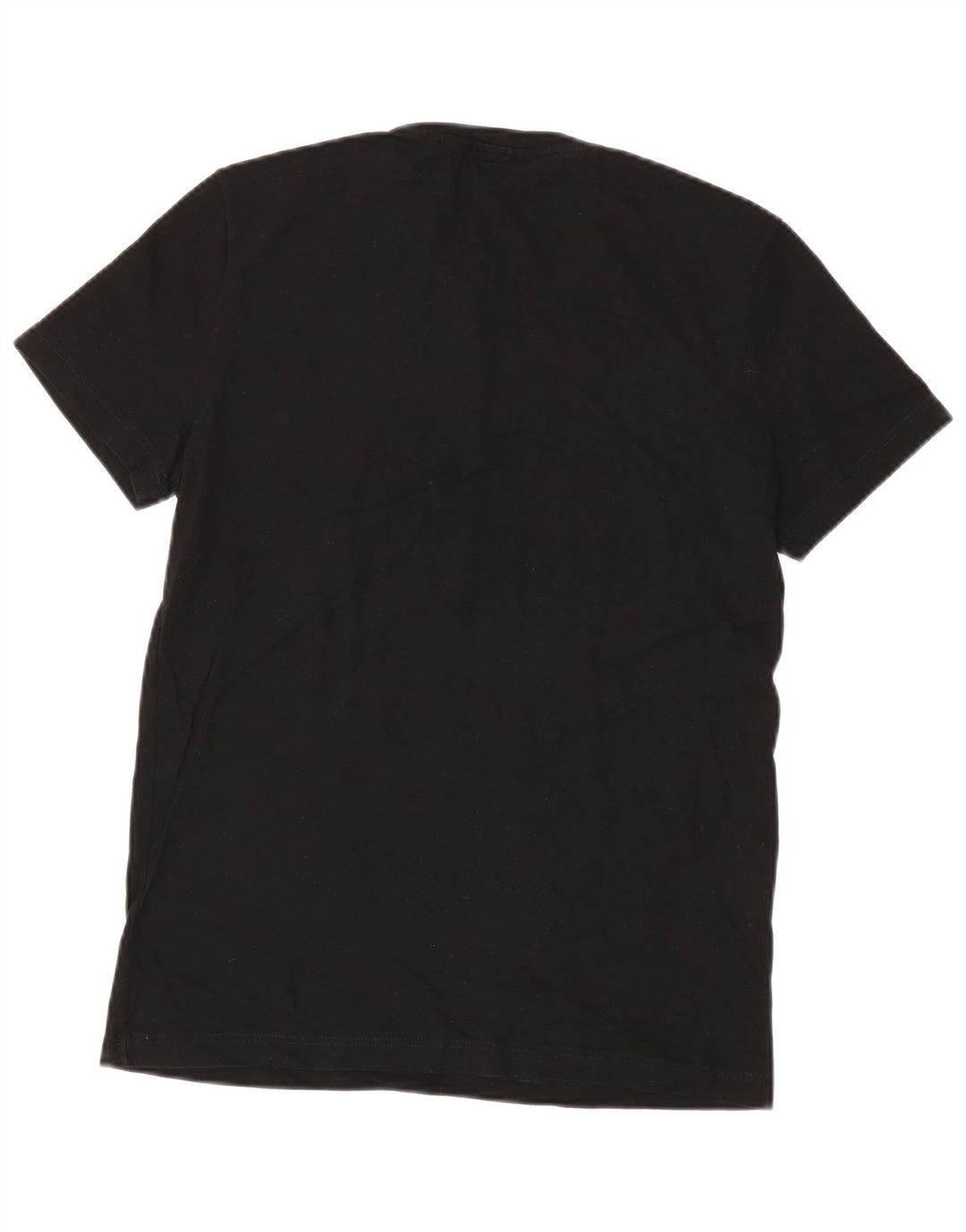 Lacoste Herren-T-Shirt mit normaler Passform, Größe 4, mittelschwarz, Baumwolle