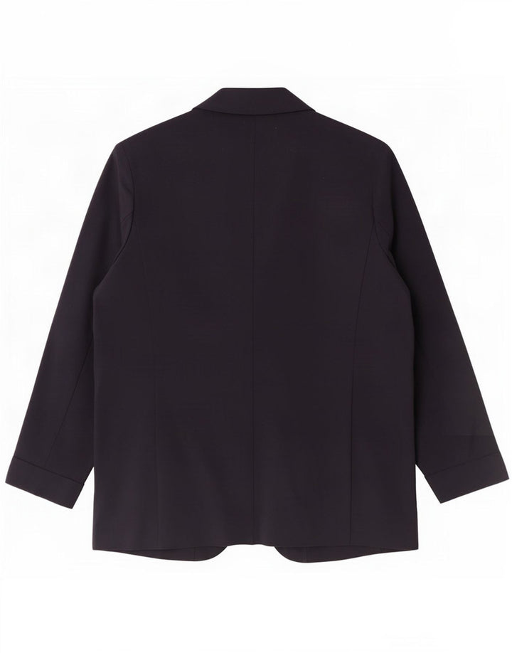 Marks & Spencer Damen-Blazer mit 3/4-Ärmeln, offen, Gr. 40, Marineblau