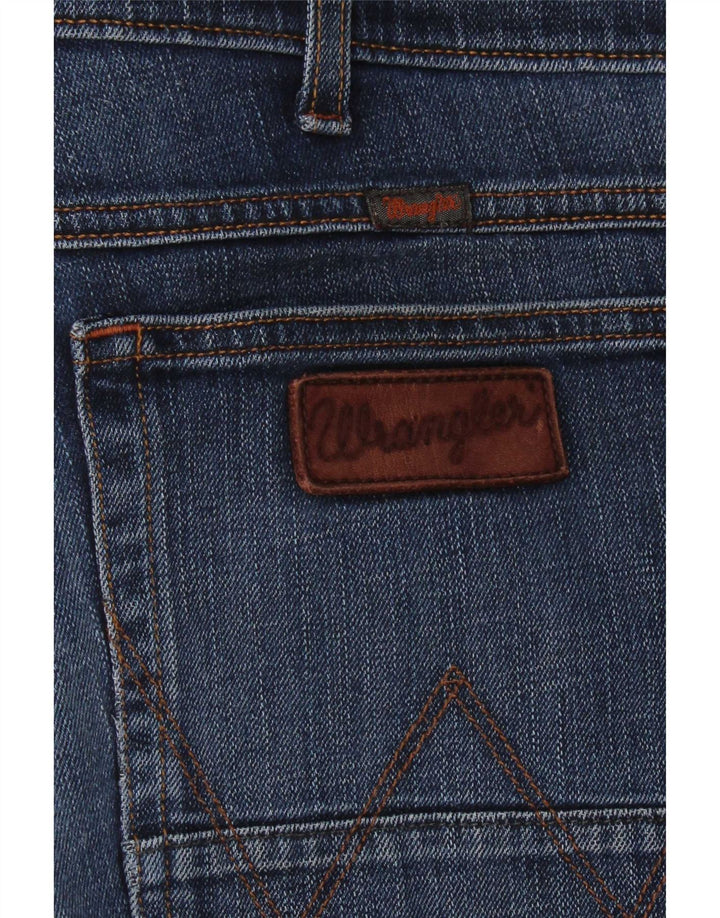 Wrangler Herren Straight Jeans W38 L29 Marineblau