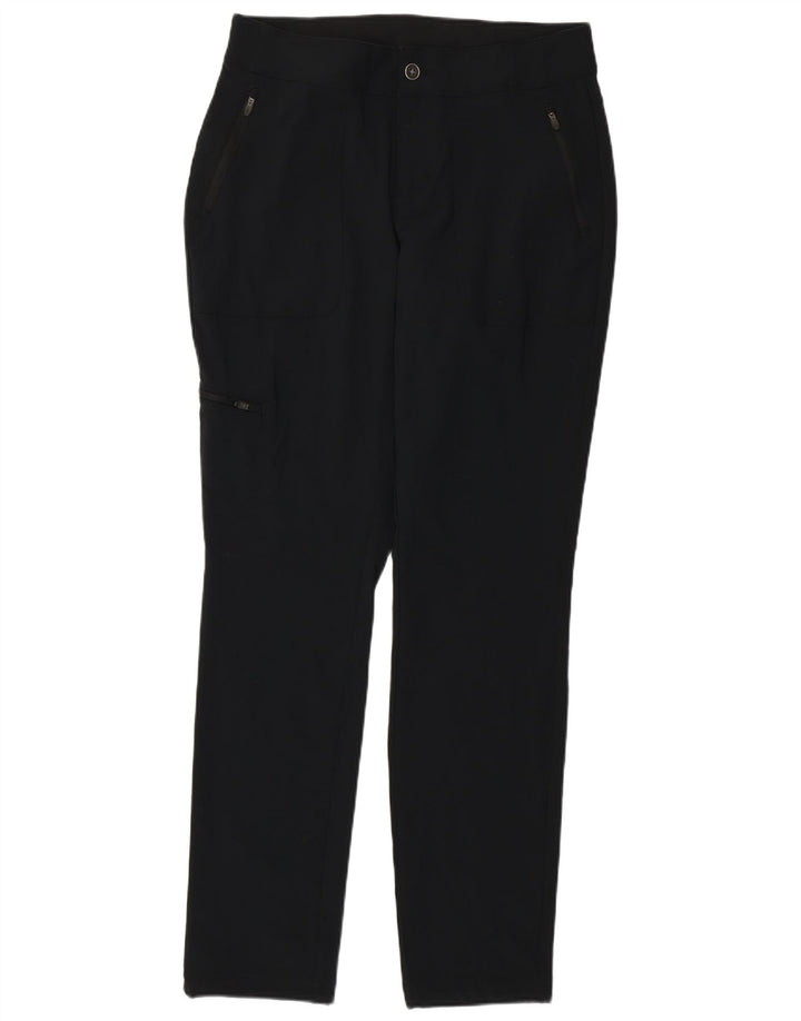 Columbia Damen Slim Cargohose US 10 Large W30 L31 Schwarz Polyester