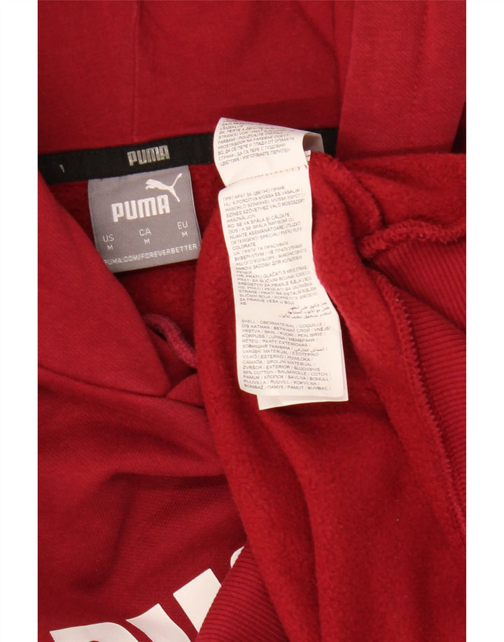 PUMA Herren Grafik-Hoodie-Pullover, mittlere kastanienbraune Baumwolle