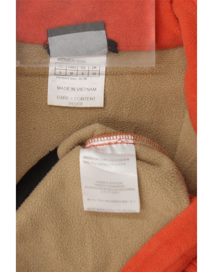 JACK WOLFSKIN Damen Fleecejacke UK 10 Small Orange