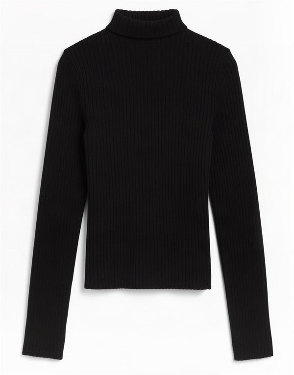 Zara Damen Crop Top Langarm UK 10 Small Schwarze Viskose