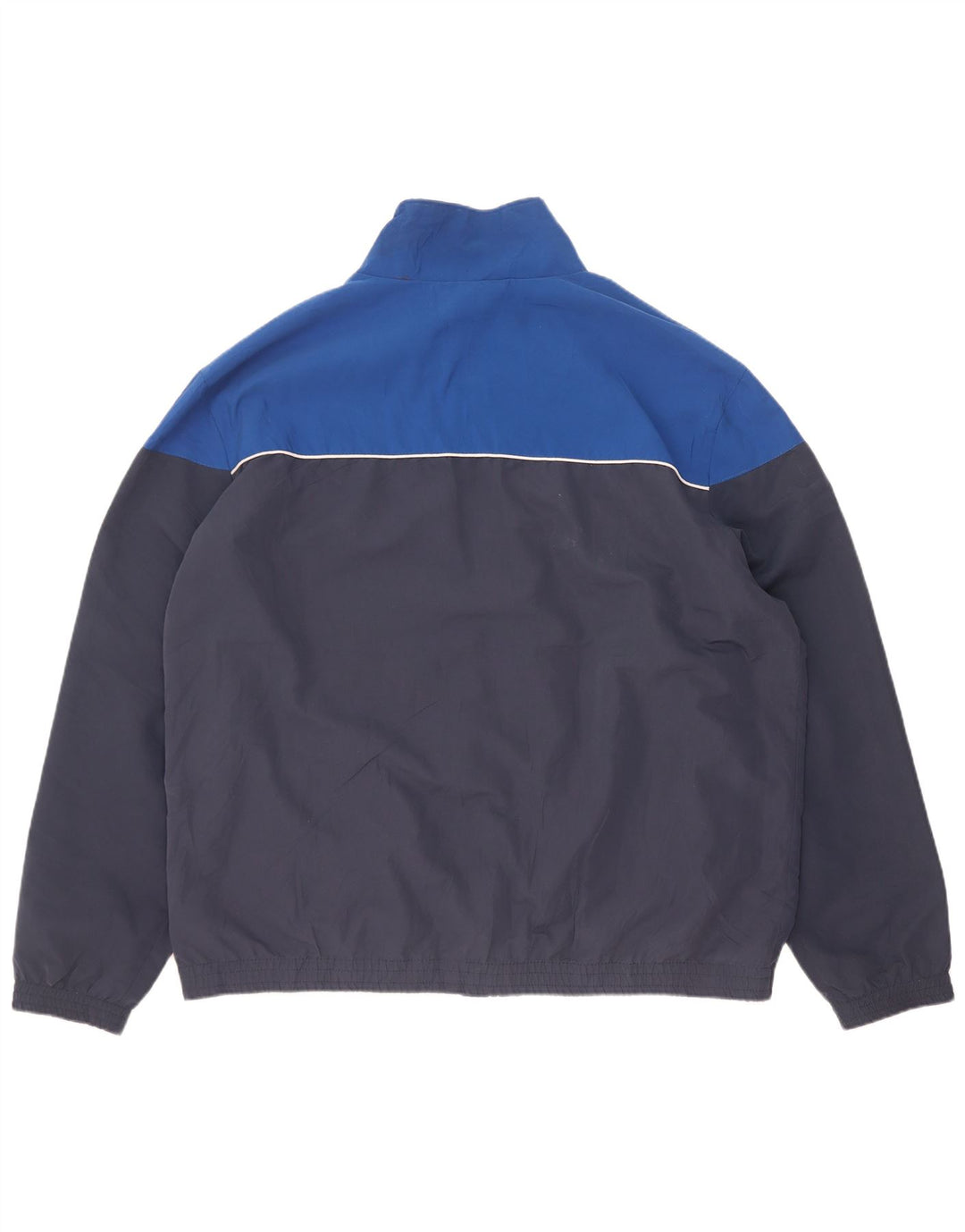 Atlas For Men Herren-Trainingsanzugoberteil, Jacke, 2XL, Marineblau, Farbblock