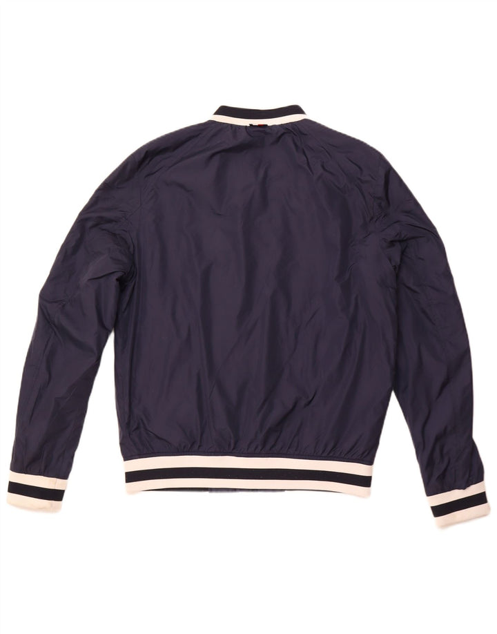 TOMMY HILFIGER Damen Bomberjacke UK 16 Large Marineblau