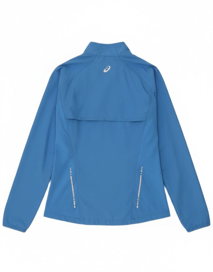 Asics Damen-Trainingsanzug-Top-Jacke, UK-Größe 8, klein, Blau