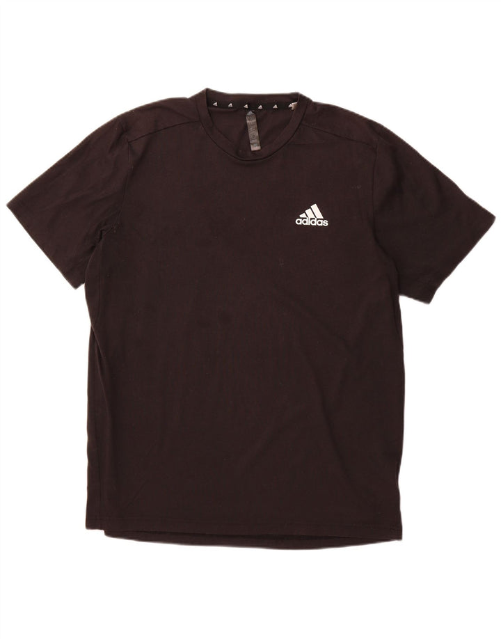 ADIDAS Herren Aeroready T-Shirt Top Large Schwarz Polyester