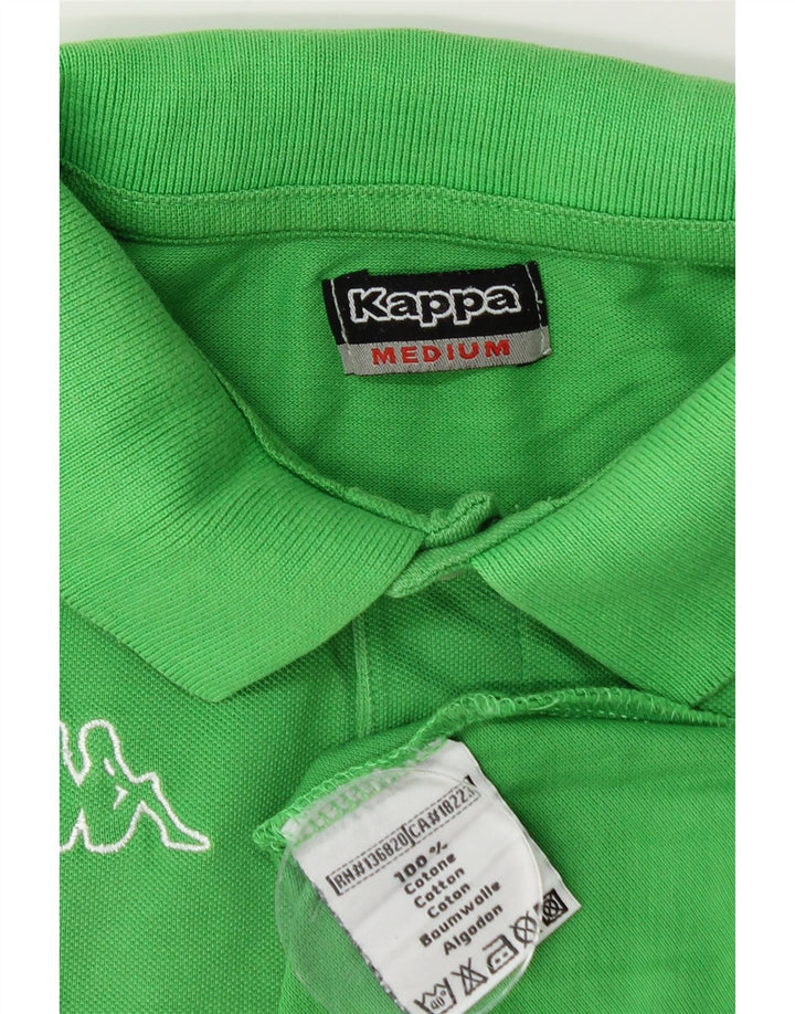 KAPPA Herren Poloshirt Mittelgrüne Baumwolle